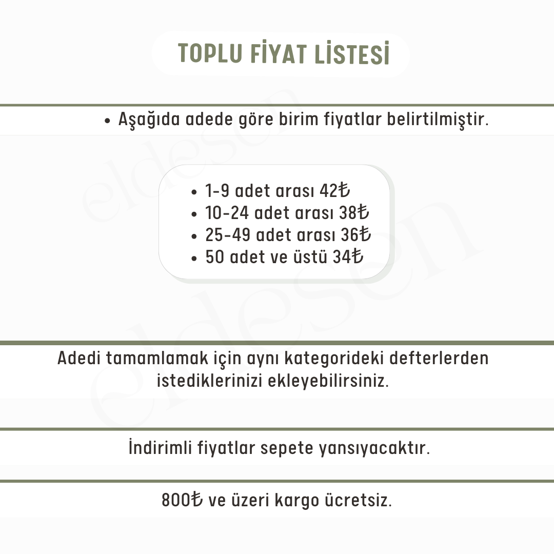 Avokadolu Spiralli A6 Defter - İsme Özel Karne Hediyesi resmi