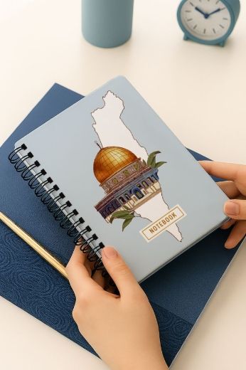 Kudüs Kalın Kapaklı A5 Defter resmi
