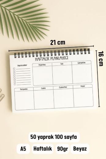 Yıldızlı Gece Haftalık Planlayıcı resmi
