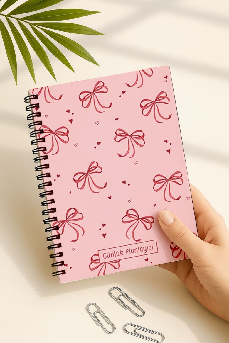 Pembe Fiyonk Günlük Planlayıcı resmi