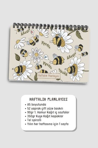 Arılı 3'lü Planlama Seti resmi