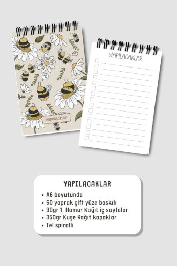 Arılı 3'lü Planlama Seti resmi