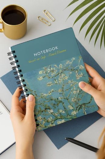 Badem Ağacı Van Gogh Yeni Yıl Kutulu Set resmi