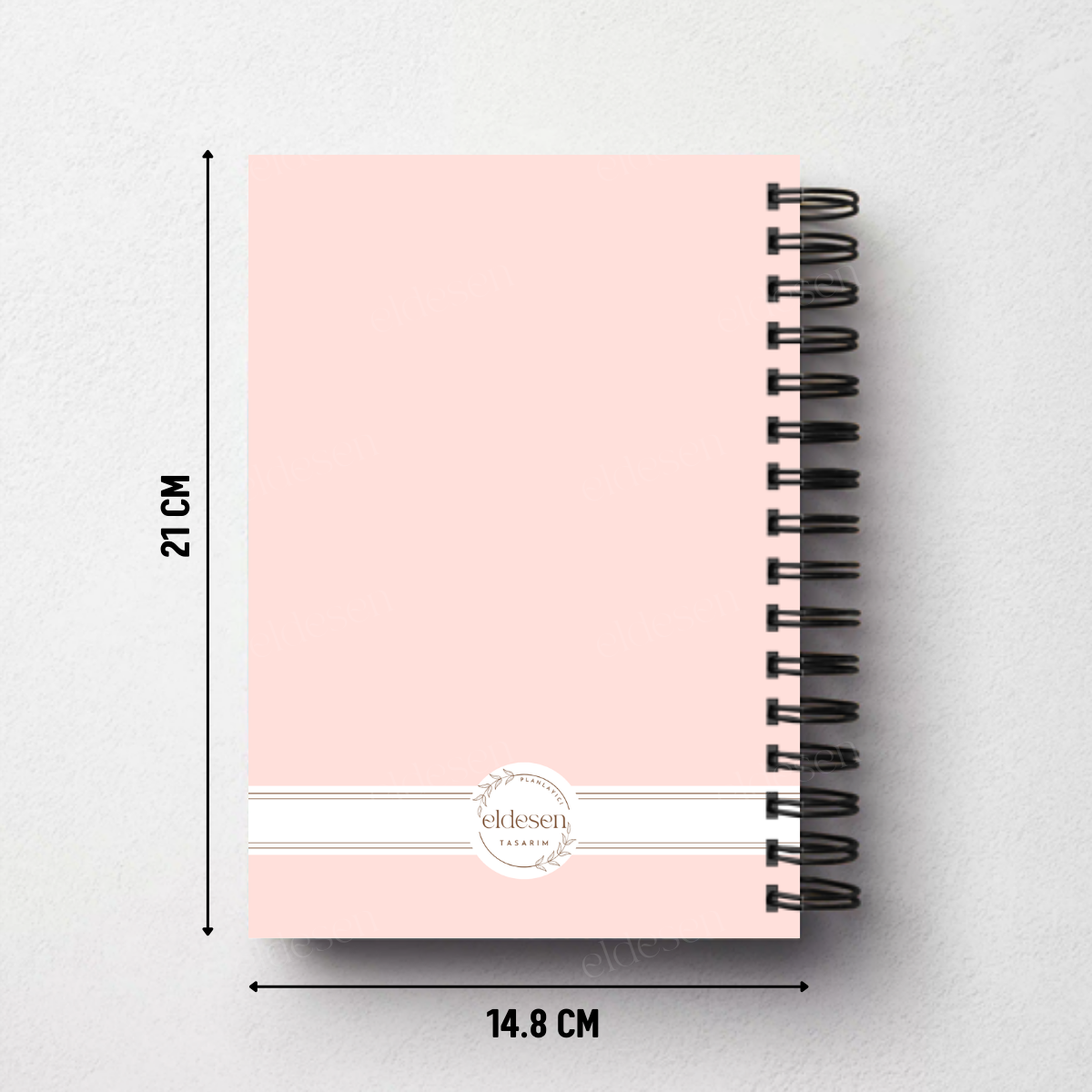 Pembe Boho Ramazan Ajandası, Oruç, Hatim, Teravih, Günlük ve Aylık Planlayıcı resmi