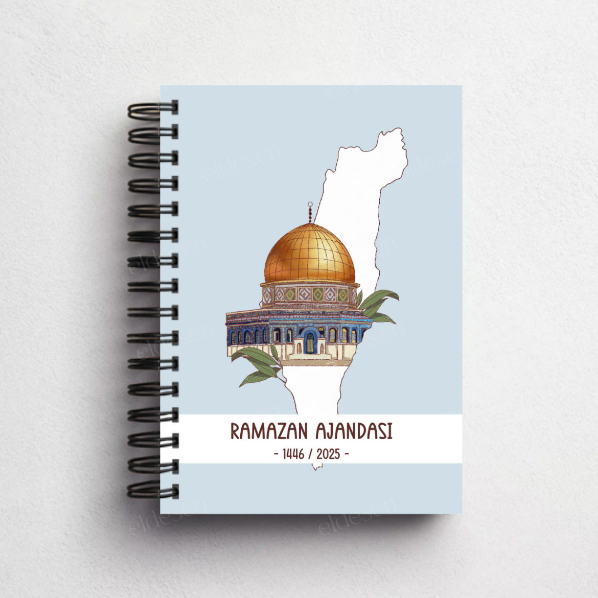 Mescid-i Aksa Ramazan Ajandası, Oruç, Hatim, Teravih, Günlük ve Aylık Planlayıcı resmi