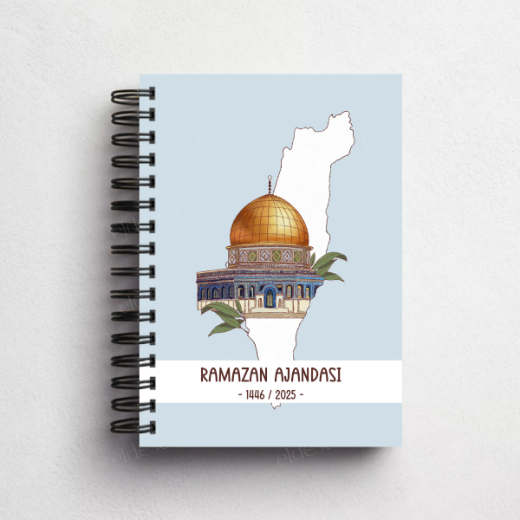 Mescid-i Aksa Ramazan Ajandası, Oruç, Hatim, Teravih, Günlük ve Aylık Planlayıcı resmi