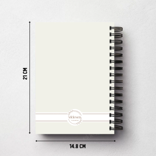 Yeşil Desenli Ramazan Ajandası, Oruç, Hatim, Teravih, Günlük ve Aylık Planlayıcı resmi