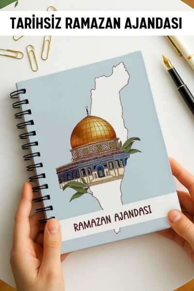 Mescid-i Aksa Ramazan Ajandası, Oruç, Hatim, Teravih, Günlük ve Aylık Planlayıcı resmi
