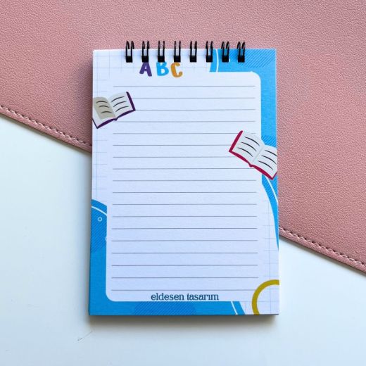 Çocuklu Defter İsme Özel Yaz Kur'an Kursu Hediyesi resmi