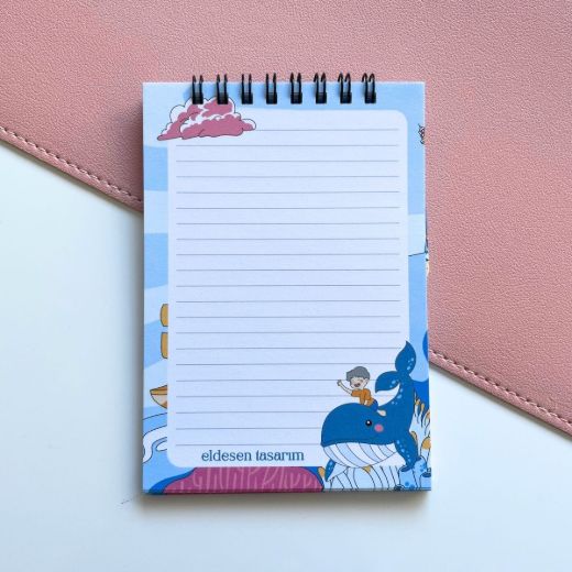 Balinalı Defter İsme Özel Yaz Kur'an Kursu Hediyesi resmi