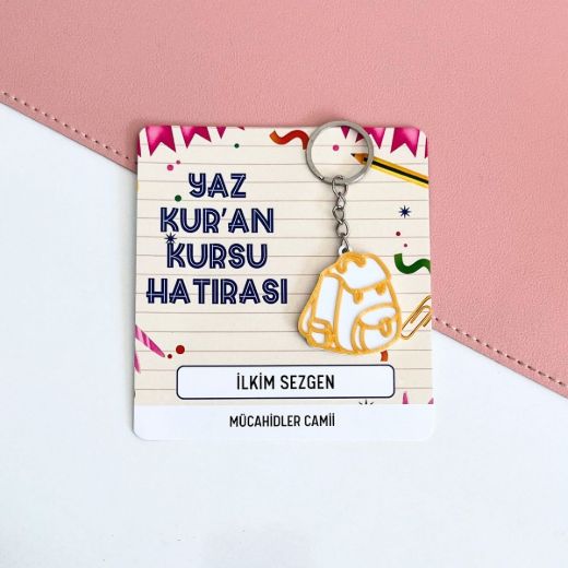 Çantalı İsme Özel 2'li Set Yaz Kur'an Kursu Hediyesi resmi