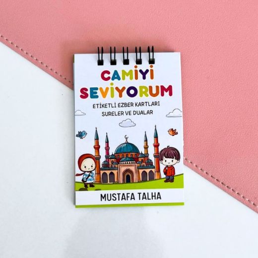 Elifba'lı Kız Çocuklu 5'li Yaz Kur'an Kursu Seti resmi
