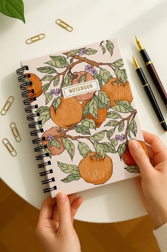 Portakal Kalın Kapaklı A5 Defter resmi