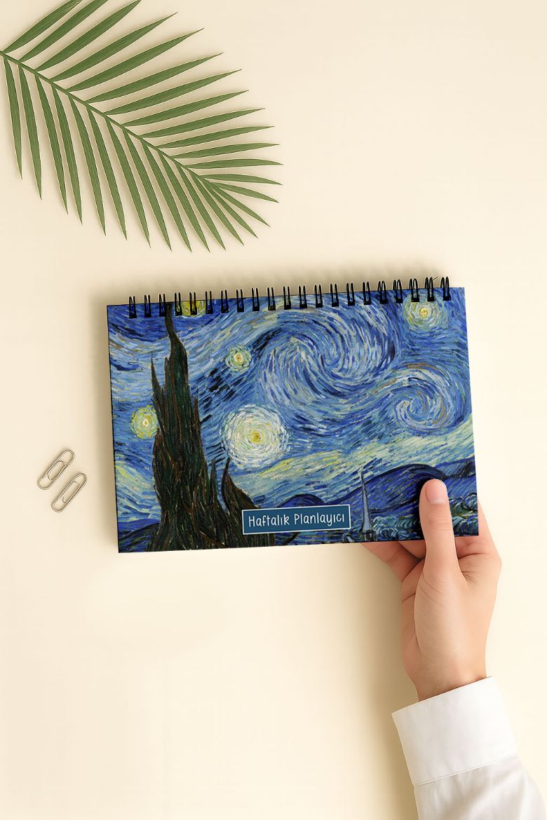 Yıldızlı Gece Haftalık Planlayıcı resmi