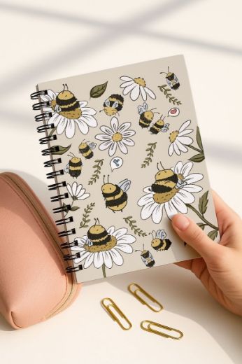 Meyveli 4'lü Okul Defter Seti resmi