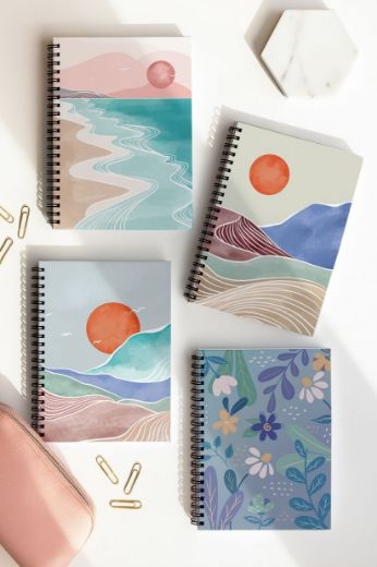 Boholu 4'lü Okul Defter Seti resmi