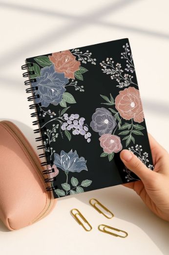 Kuşlu 4'lü Okul Defter Seti resmi