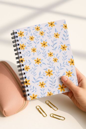 Papatyalı 4'lü Okul Defter Seti resmi