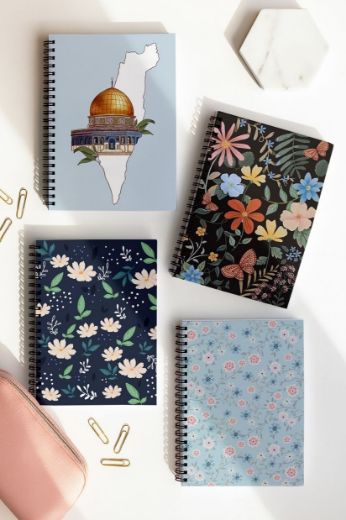 Mavili 4'lü Okul Defter Seti resmi