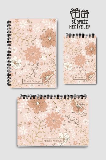 Altın Çiçek 3'lü Planlama Seti resmi