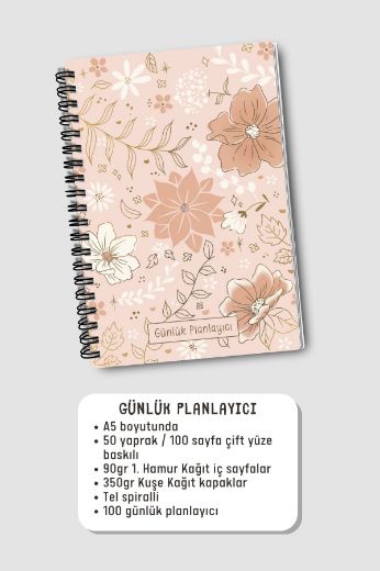 Altın Çiçek 3'lü Planlama Seti resmi