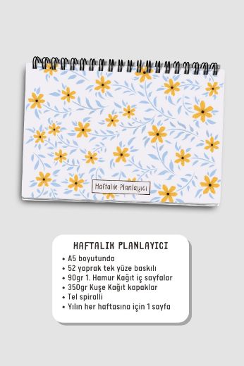 Sarı Papatya 3'lü Planlama Seti resmi