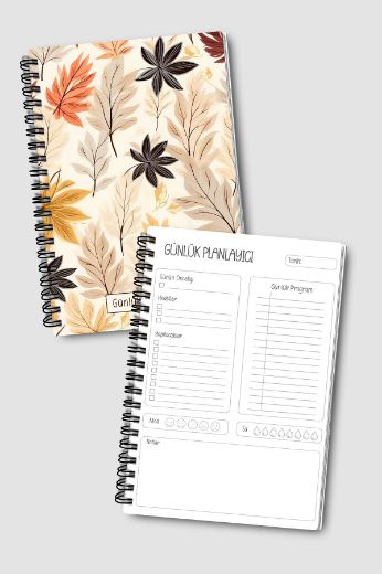 Yapraklı 3'lü Planlama Seti resmi