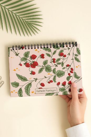 Pembe Çilek Haftalık Planlayıcı resmi