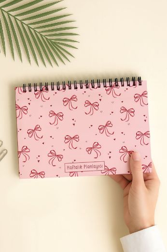 Pembe Fiyonk Haftalık Planlayıcı resmi