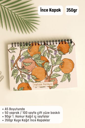 Portakallı Haftalık Planlayıcı resmi