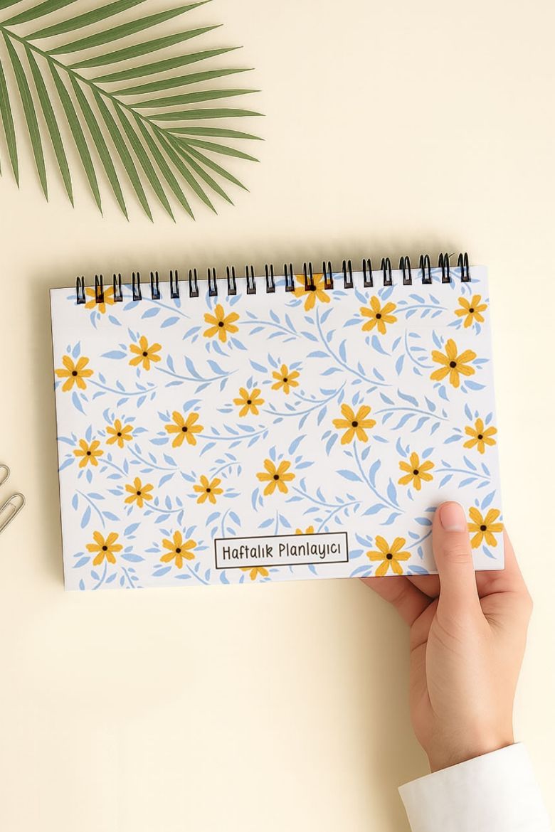 Sarı Papatya Haftalık Planlayıcı resmi