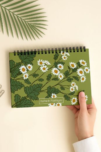 Yeşil Papatya Haftalık Planlayıcı resmi