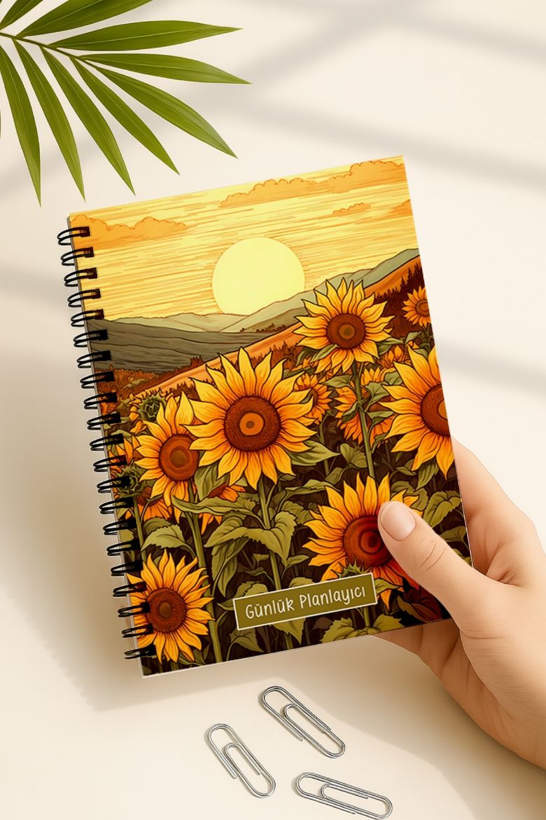 Ayçiçekli Günlük Planlayıcı resmi