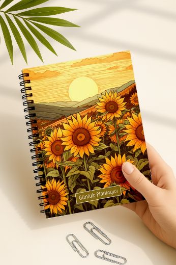 Ayçiçekli Günlük Planlayıcı resmi