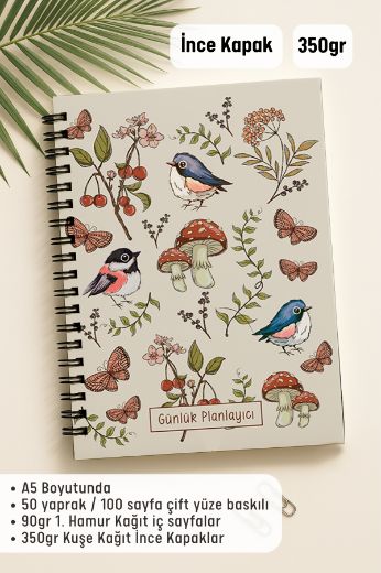 Mantarlı Günlük Planlayıcı resmi