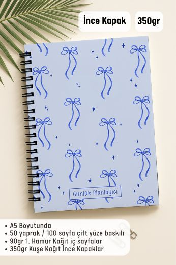 Mavi Fiyonk Günlük Planlayıcı resmi