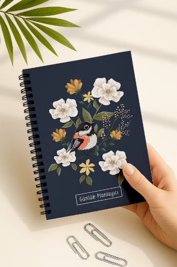 Mavi Kuşlu Günlük Planlayıcı resmi