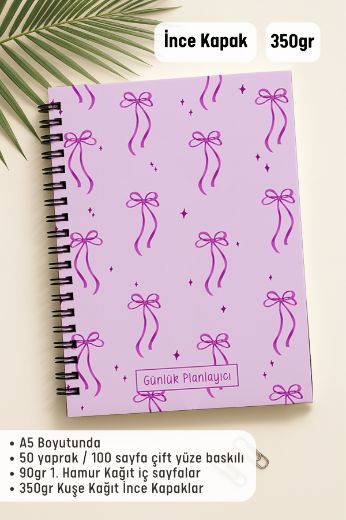 Mor Fiyonk Günlük Planlayıcı resmi