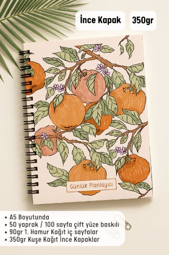 Portakallı Günlük Planlayıcı resmi