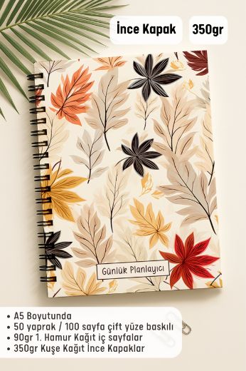 Yapraklı Günlük Planlayıcı resmi