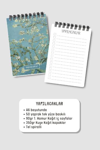 Badem Ağacı 3'lü Planlama Seti resmi