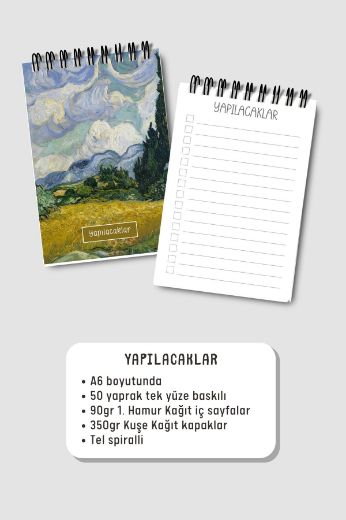 Buğday Tarlası 3'lü Planlama Seti resmi