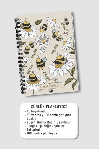 Arılı 3'lü Planlama Seti resmi