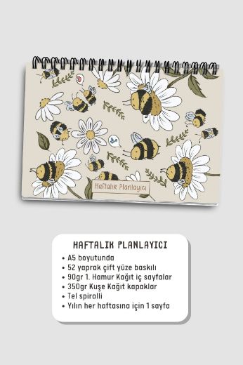 Arılı 3'lü Planlama Seti resmi