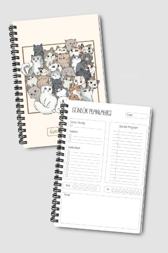 Kedili 3'lü Planlama Seti resmi