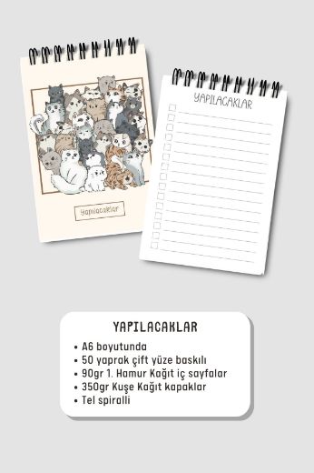 Kedili 3'lü Planlama Seti resmi