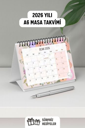 Pamuk Şeker 3'lü Planlama Seti ve A6 Takvim / Öğretmenler Günü resmi
