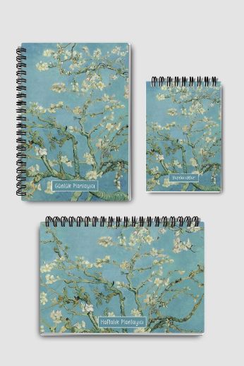 Badem Ağacı Van Gogh Yeni Yıl Kutulu Set resmi