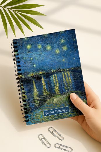 Ren Nehri Van Gogh Yeni Yıl Kutulu Set resmi