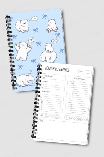 Kutup Ayılı 3'lü Planlama Seti resmi